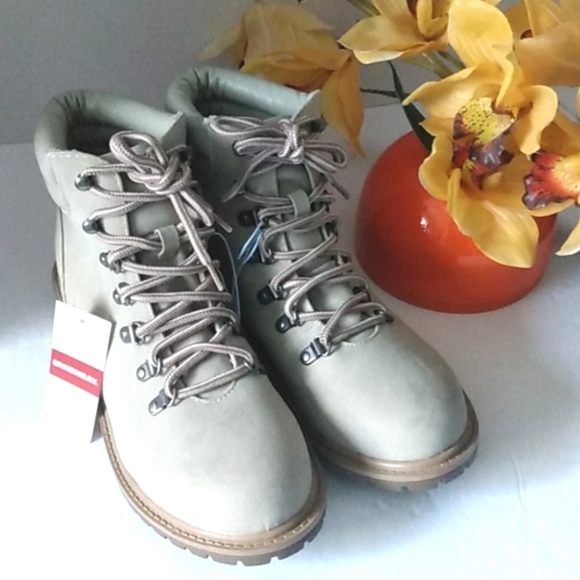 UNIONBAY HANSEL COMBAT MOTO BOOTS SIZE 8.5 NWT - Picture 1 of 11